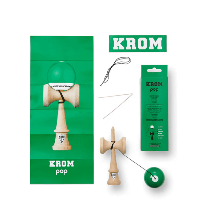 KROM - POP LOL Dark Green - Kendama RO